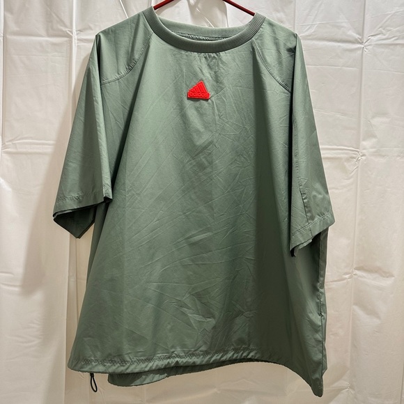 adidas Sage Green Short Sleeve Tee NWOT - Picture 2 of 7